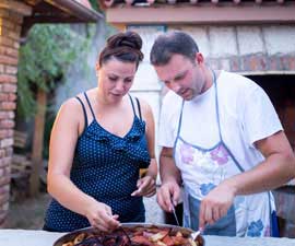 Turisti u Apartmanima Šanić, Lopar